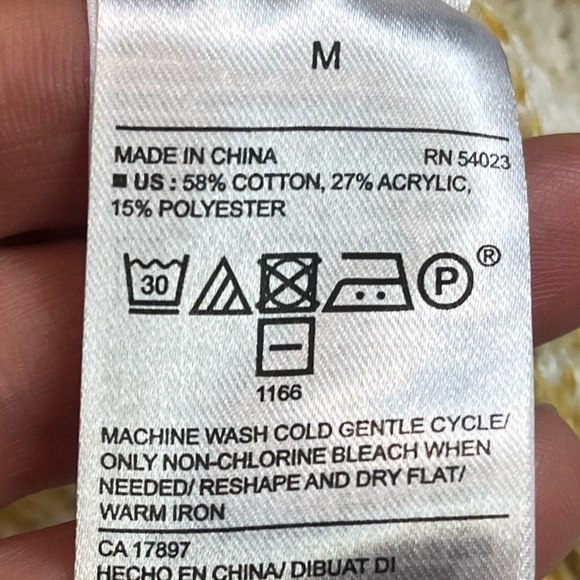 Women's Long Gold Soft Knit Open Cardigan Faire Isle Shawl Collar Sz M Oversized - Picture 6 of 15